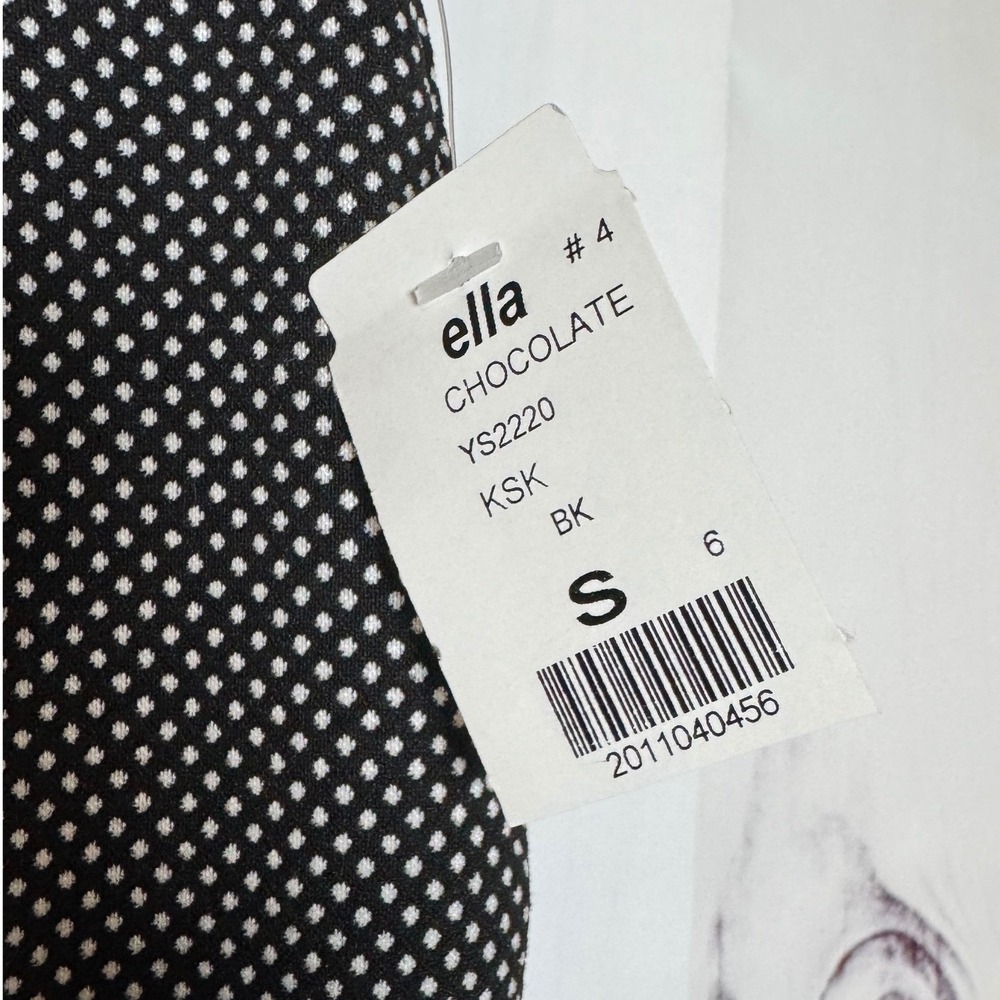 Woman's Polka Dot Pencil Skirt / (Matching Blazer also avail) Size S / Sku0049 - Picture 3 of 13